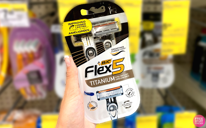 BIC Flex 5 Titanium Razors