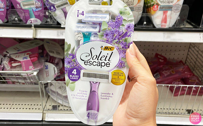 BIC Soleil Escape Womens Disposable Razors