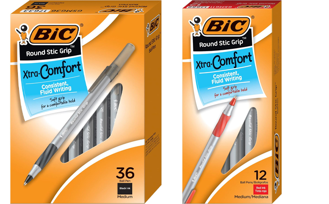 BIC Xtra Comfort Ballpoint Pens BIC Xtra Comfort Ballpoint Pens
