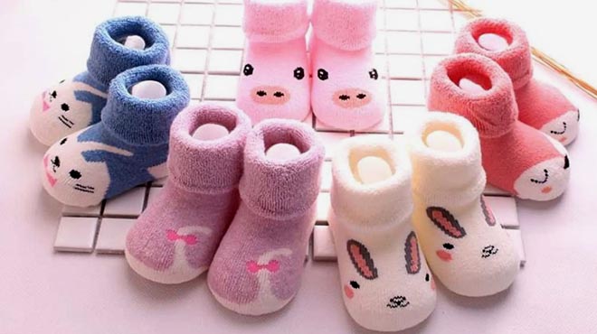 Baby Bootie Socks 2 Pack