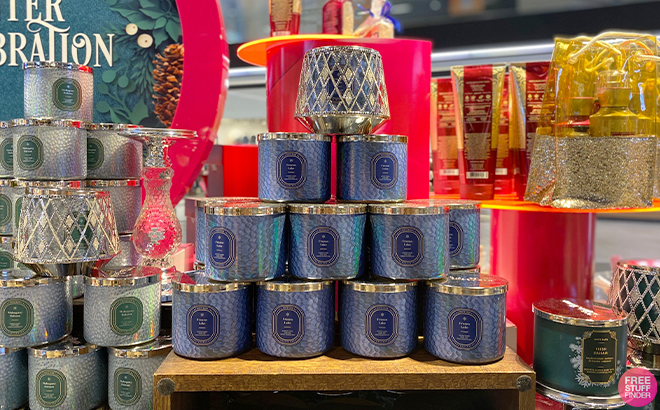 Bath Body Works Frozen Lake 3 Wick Candle