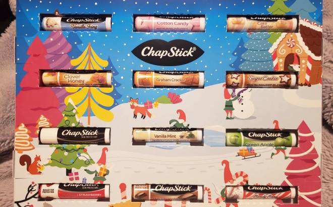 ChapStick Advent Calendar Lip Balm Gift Set