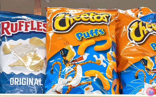 Cheetos Puff on the shelf