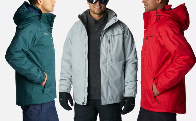 Columbia Mens Alpine Action Insulated Ski Jacket in Various Colors