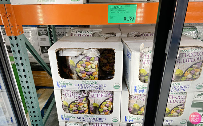 Columbia Fruit Organic Multi Colored Cauliflower at Costco