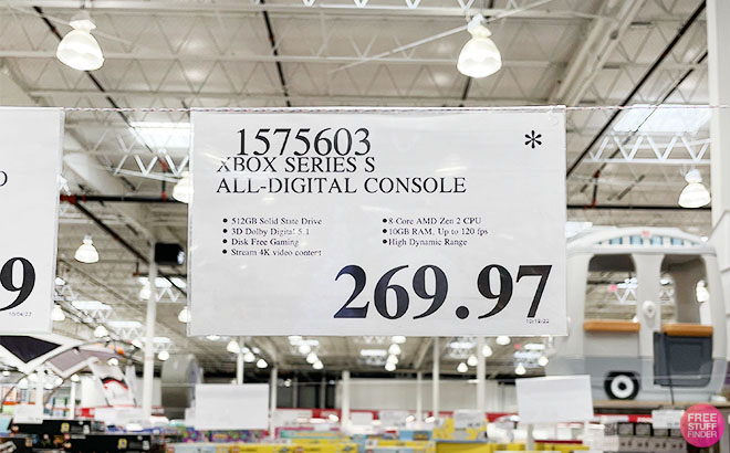 Costco Death Star Asterisk Sign on a Price Tag