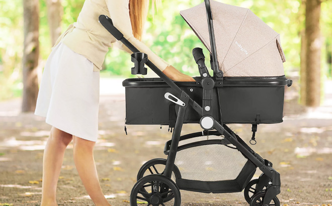 Costway Babyjoy Foldable Baby Stroller Costway Babyjoy Foldable Baby Stroller