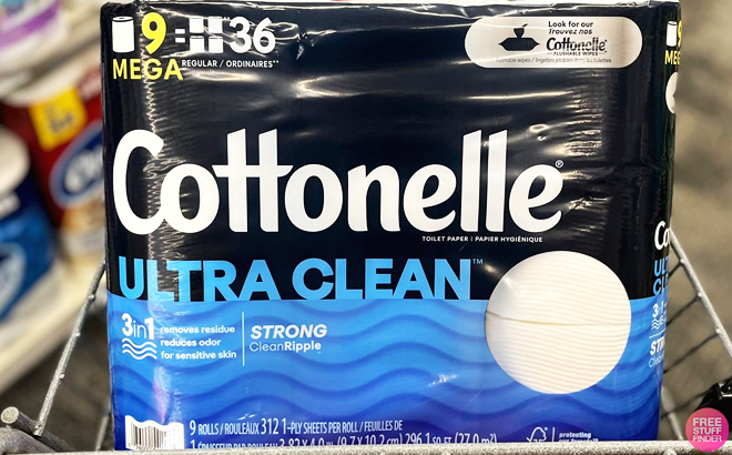 Cottonelle Ultra Clean Toilet Paper Mega Rolls