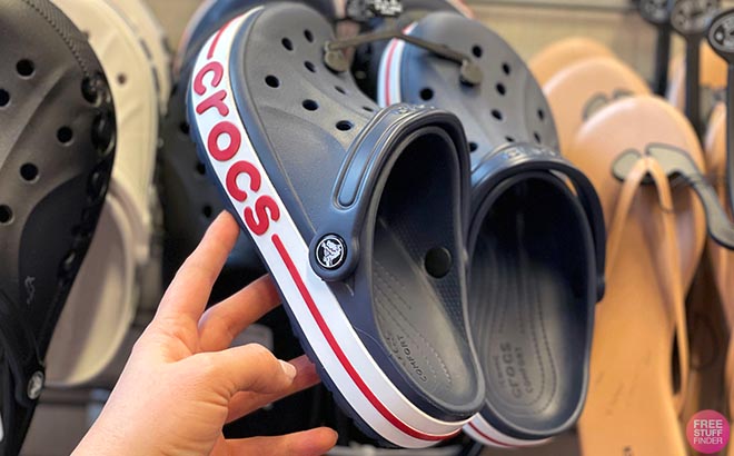 Crocs Bayaband Chevron Clogs