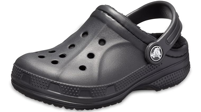 Crocs Kids Ralen Lined Clogs Black Color