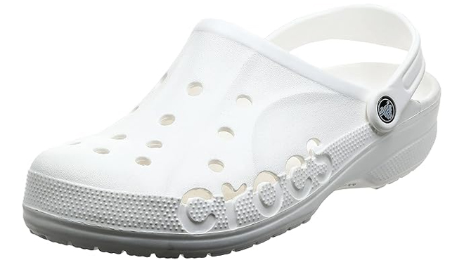 Crocs Unisex Baya Clogs White Color