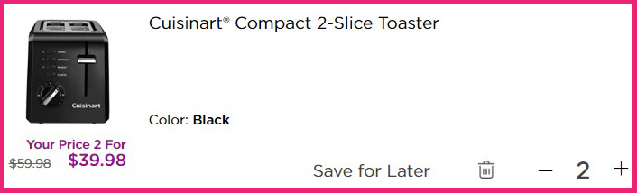 Cuisinart Compact 2 Slice Toaster Summary Cuisinart Compact 2 Slice Toaster Summary