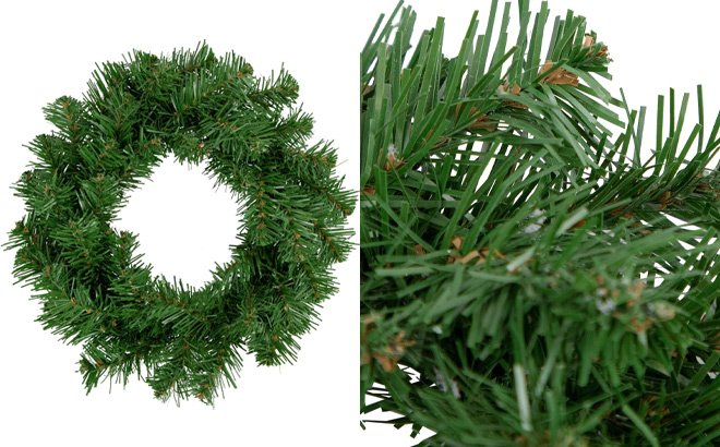 Deluxe Dorchester Pine Artificial Christmas Wreath Unlit