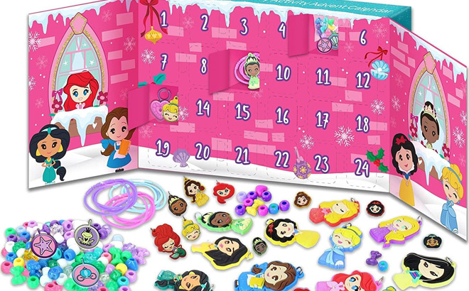 Disney Princess DIY Jewelry Activity Necklace Advent Calendar