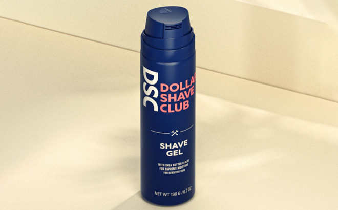 Dollar Shave Club on Windowsill