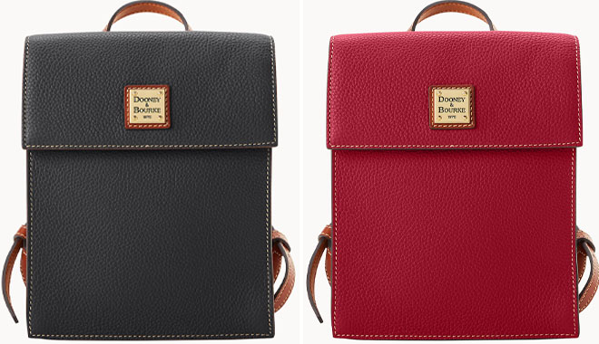 Dooney Bourke Leather Flap Backpack Dooney Bourke Leather Flap Backpack