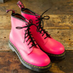 Dr Martens 1460 Leather Boots Clash Pink