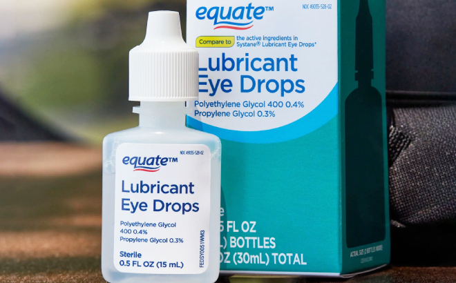 Equate Lubricant Eye Drops