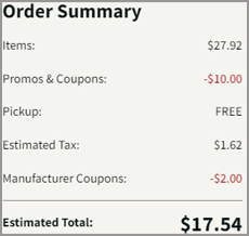 Eucerin Products Order Summary 2 Eucerin Products Order Summary 2