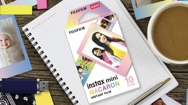 Fujifilm Instax Mini Macaron Film 10 Exposures