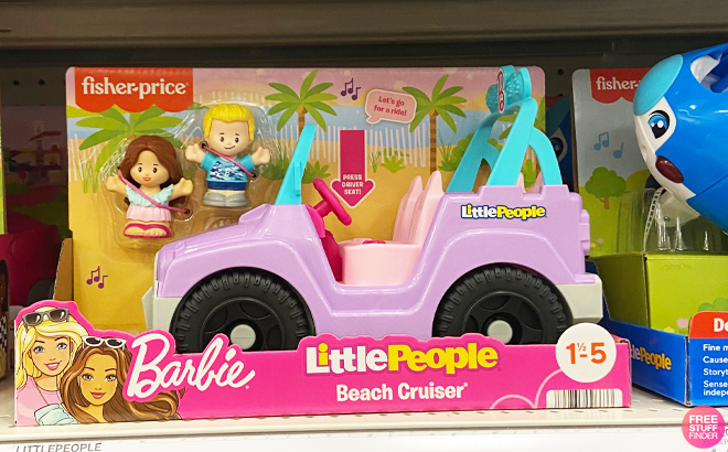 Fisher Price Barbie Little People Beach Cruiser