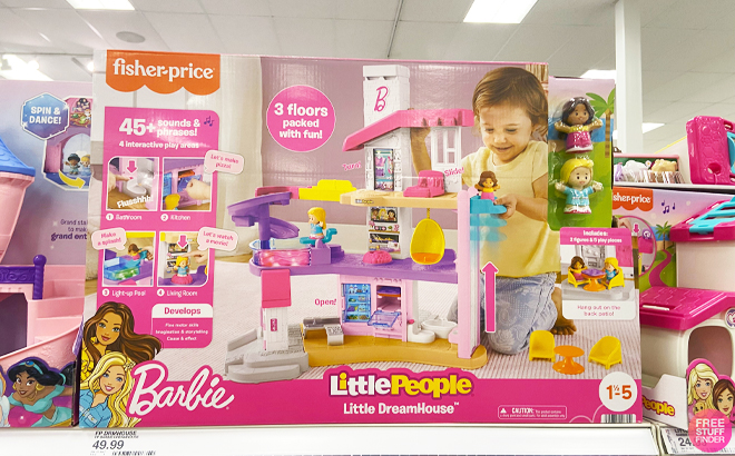 Fisher Price Barbie Little People Dreamhouse