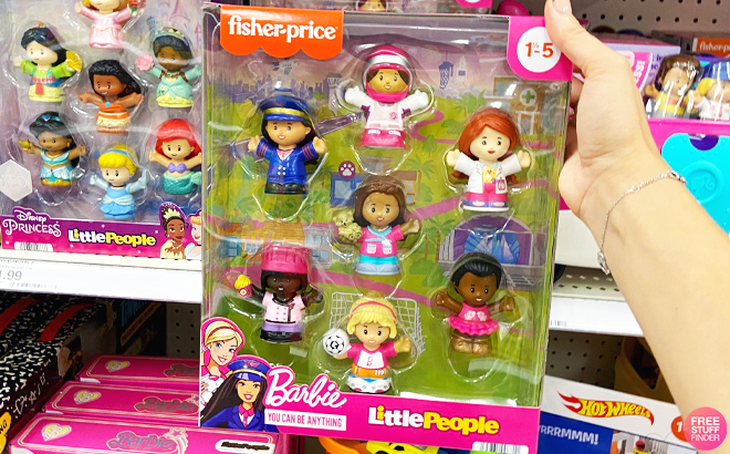Fisher Price Barbie Little People You Can Be Anything Bundle