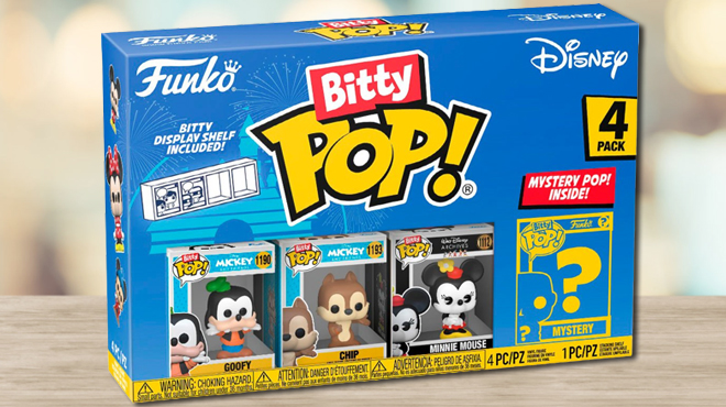 Funko Bitty POP Disney Goofy 4 Pack