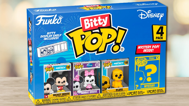 Funko Bitty POP Disney Mickey 4 Pack