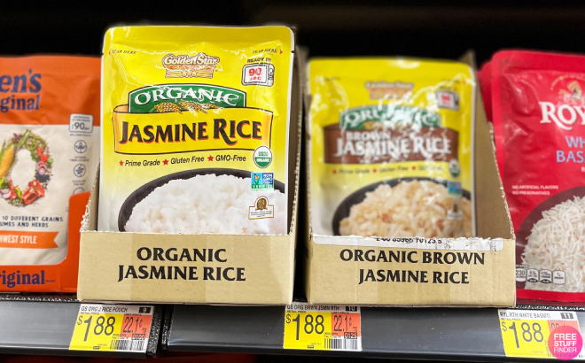 Golden Star Ready to Heat Organic Jasmine Rice
