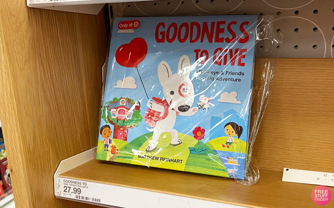 Goodness to Give Target Bullseye Pop up Board Book