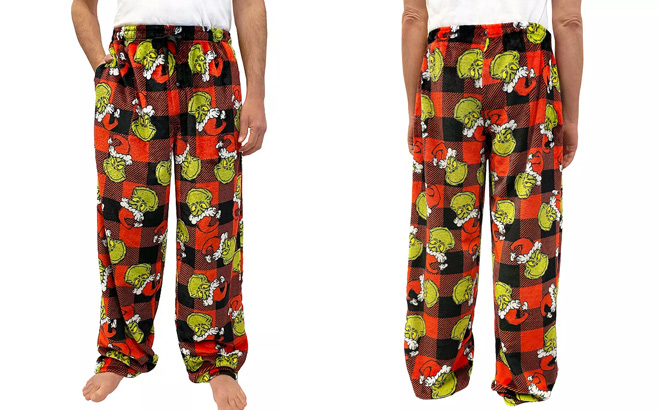 Men's The Grinch Fleece Pajama Pants