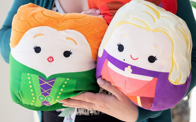 Halloween Squishmallows Hocus Pocus Winifred and Sarah