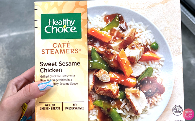 Healthy Choice Cafe Streamers Sweet Sesame Chicken