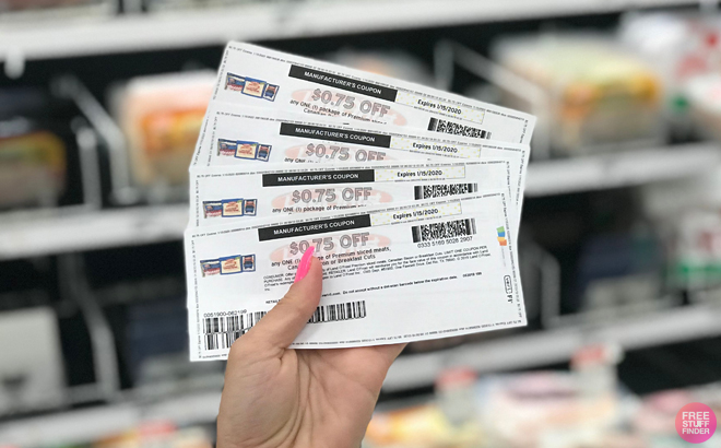 Holding Manufacturers Coupons