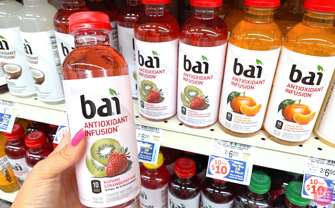 Holding a Bai Antioxidant Infusion Drink