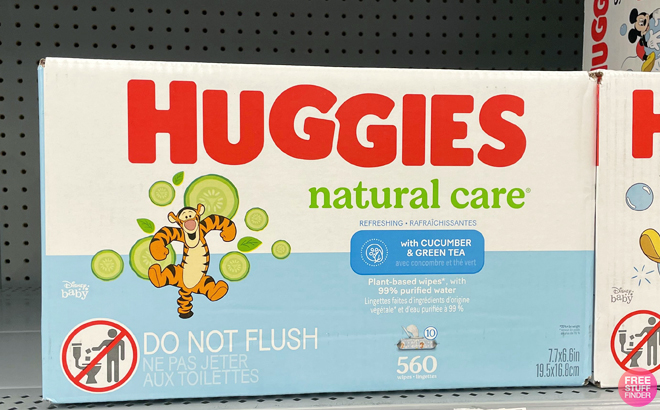 Huggies Natural Care Refreshing Baby Wipes 560 Counts