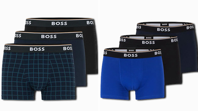 Hugo Boss Stretch Cotton LogoTrunks