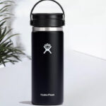Hydro Flask Wide Mouth Bottle with Flex Sip Lid in Black