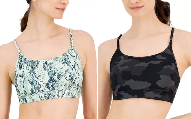 ID IDEOLOGY Womens Snake Print Low Impact Sports Bra and Womens Cass Camo Low Impact Sports Bra ID IDEOLOGY Womens Snake Print Low Impact Sports Bra and Womens Cass Camo Low Impact Sports Bra
