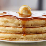 IHOP Stack Of Pancakes on The Table