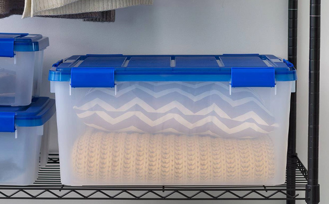 IRIS WeatherPro Plastic Storage Bin IRIS WeatherPro Plastic Storage Bin