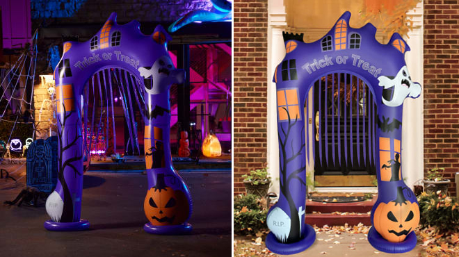 Inflatable 7 Feet Haunted Arch Halloween Decor Inflatable 7 Feet Haunted Arch Halloween Decor