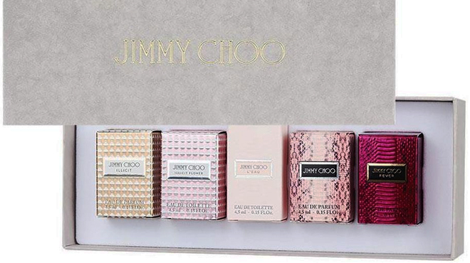 Jimmy Choo Women Mini 5 Pc Fragrance Set Box