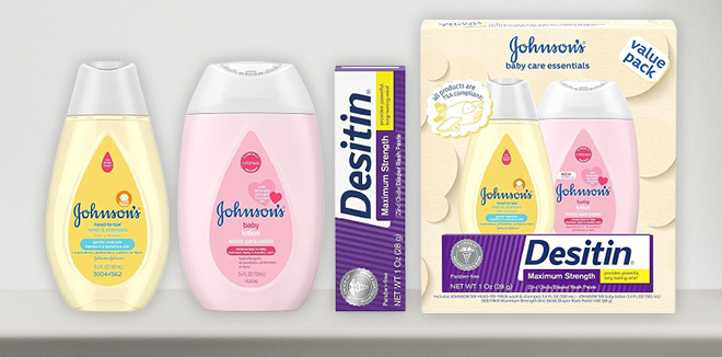 Johnsons Baby Care Essentials Gift Set