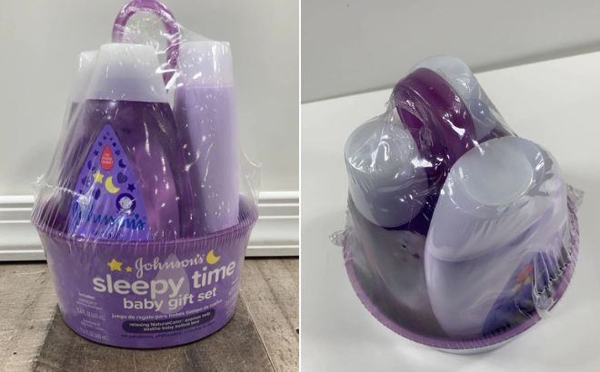 Johnsons Sleepy Time Bedtime Baby Gift Set