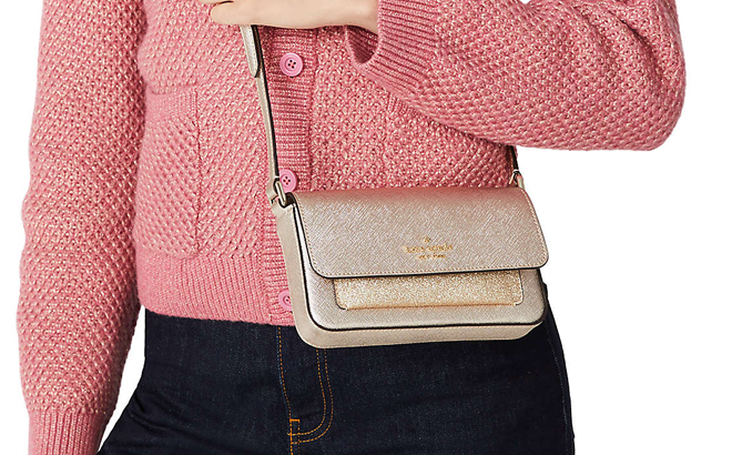 Kate Spade Outlet Glimmer Boxed Crossbody Duo