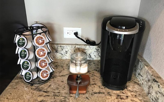 Keurig K Compact Single Serve K Cup Pod Coffee Maker in Black Color