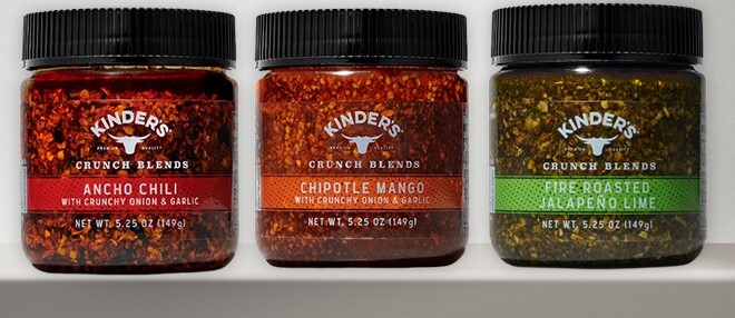 Kinders Crunch Blends in Three Different Flavors
