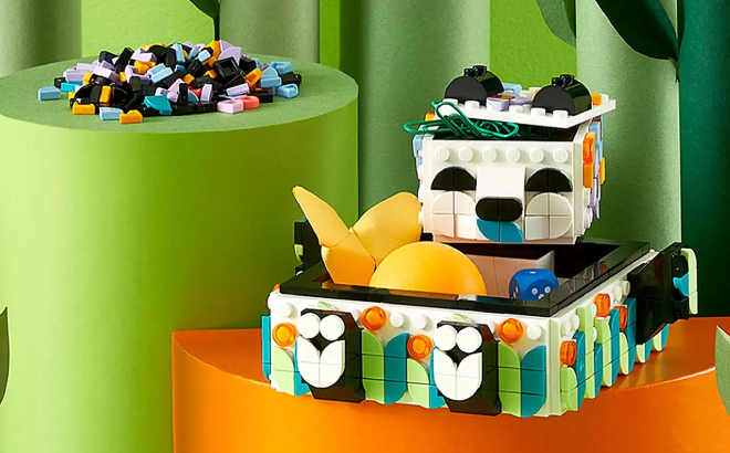 LEGO DOTS Cute Panda Tray DIY Craft Kit